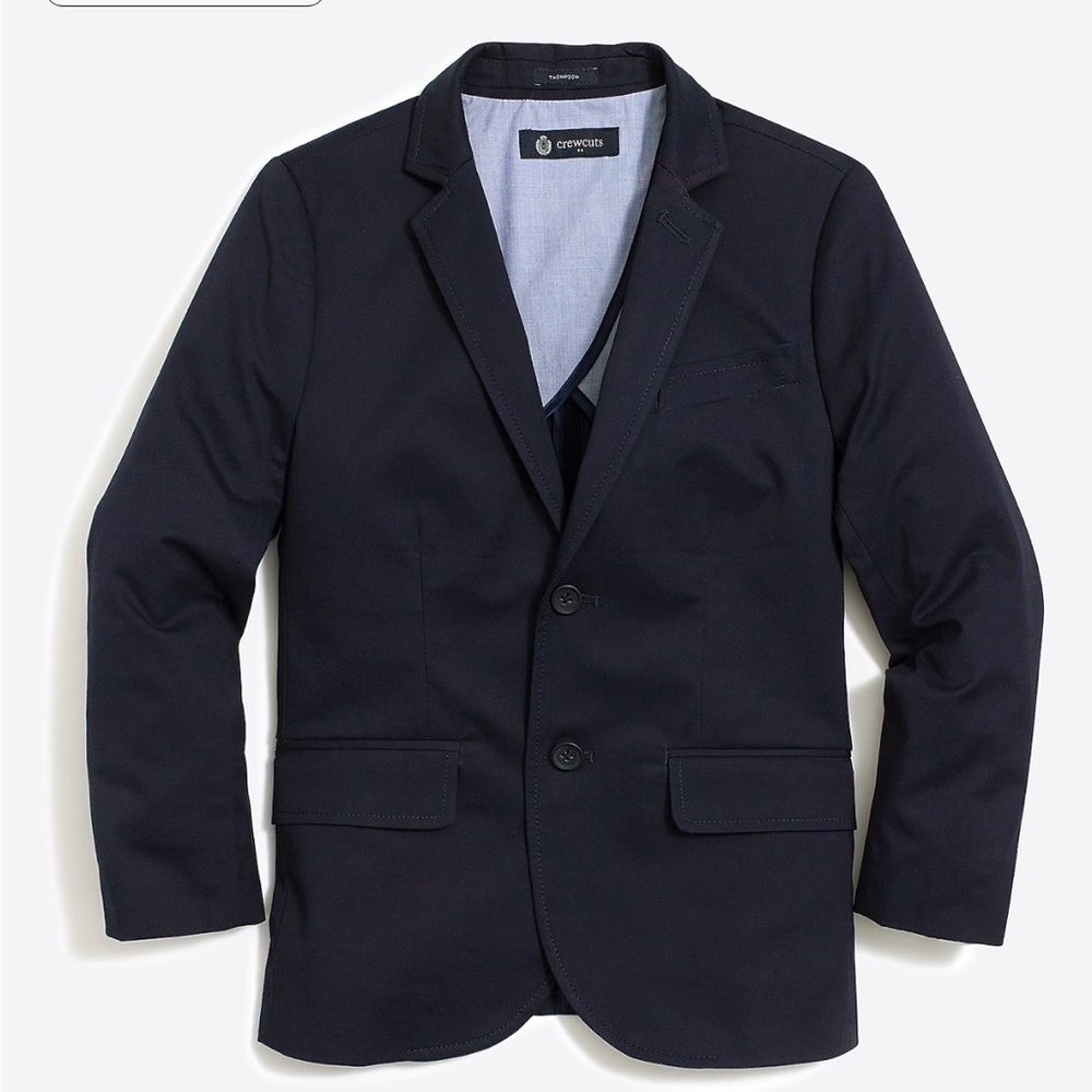 J. Crew Navy Boys Suit Jacket